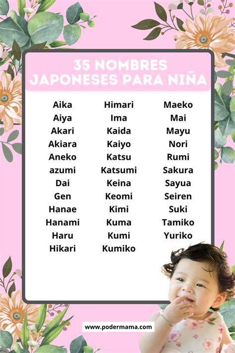 Nombres de niñas japoneses y su significado